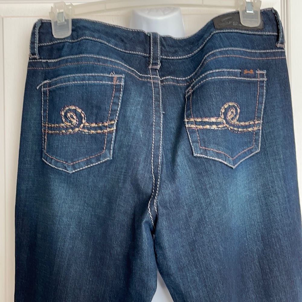 Plus Size Seven7 Boot Cut Denim Jeans Pants View 2
